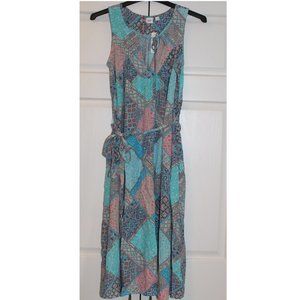 Gap summer DRESS XS small pockets floral patchwork